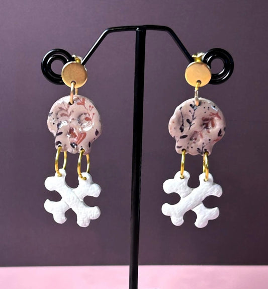 Floral Skull & Bones